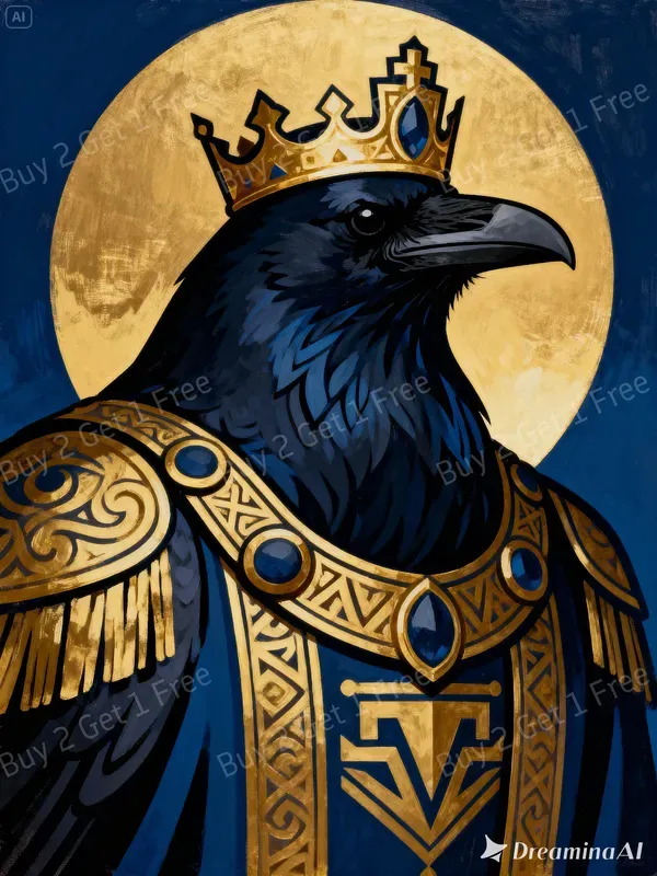 Regal Animal Portrait Paintings