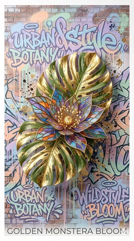 Luxury Botanical Street Art Modern Homes