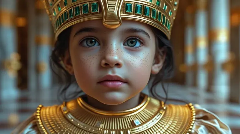Ancient Royal Girls Greek Egypt Gold