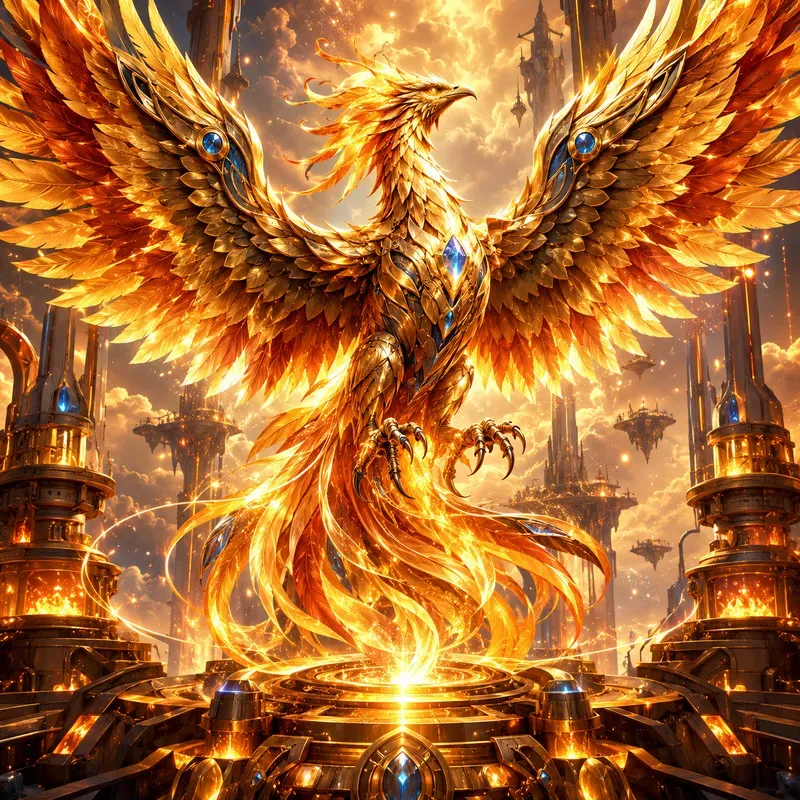Golden Fantasy Power Icons