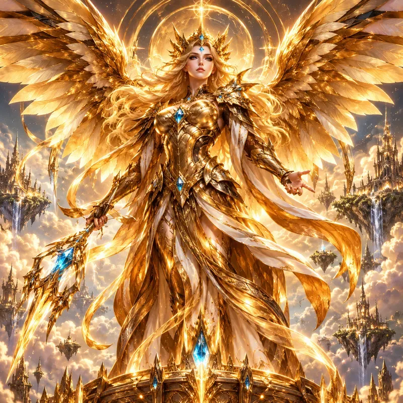 Golden Fantasy Power Icons