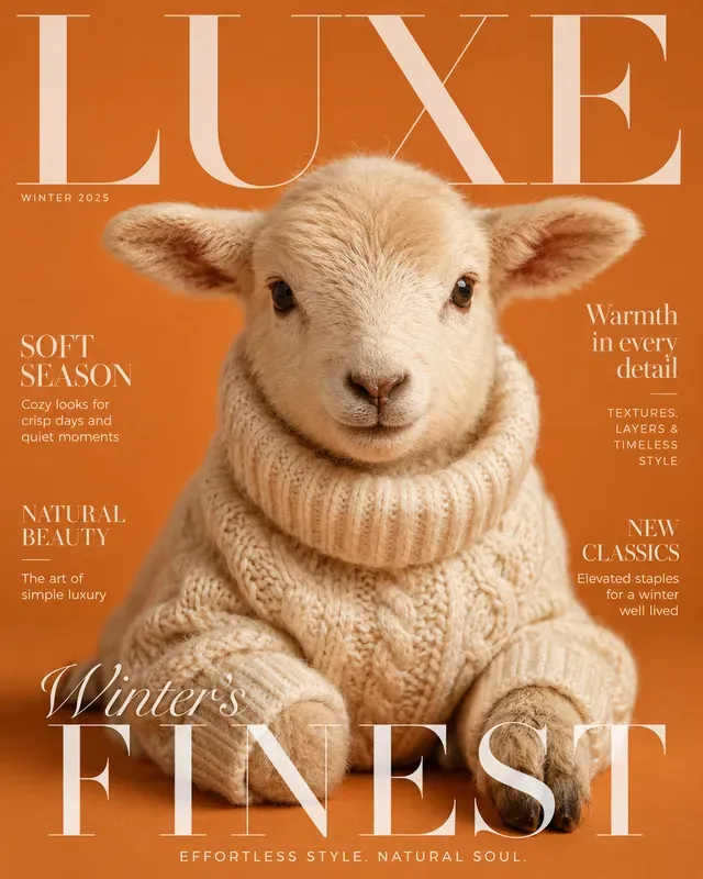 Luxury Animal Vogue Covers