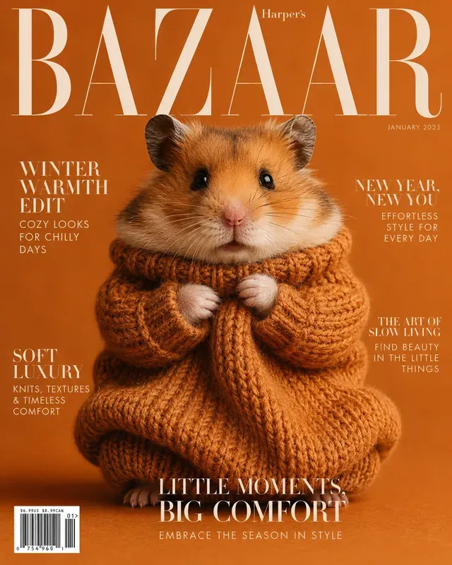 Luxury Animal Vogue Covers