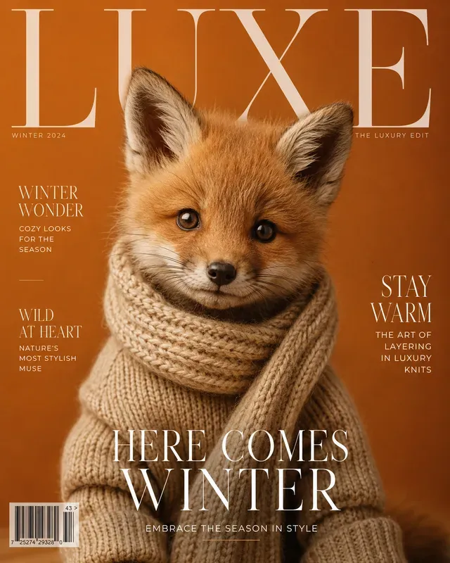 Luxury Animal Vogue Covers