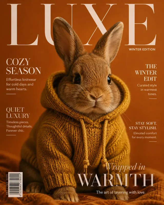 Luxury Animal Vogue Covers