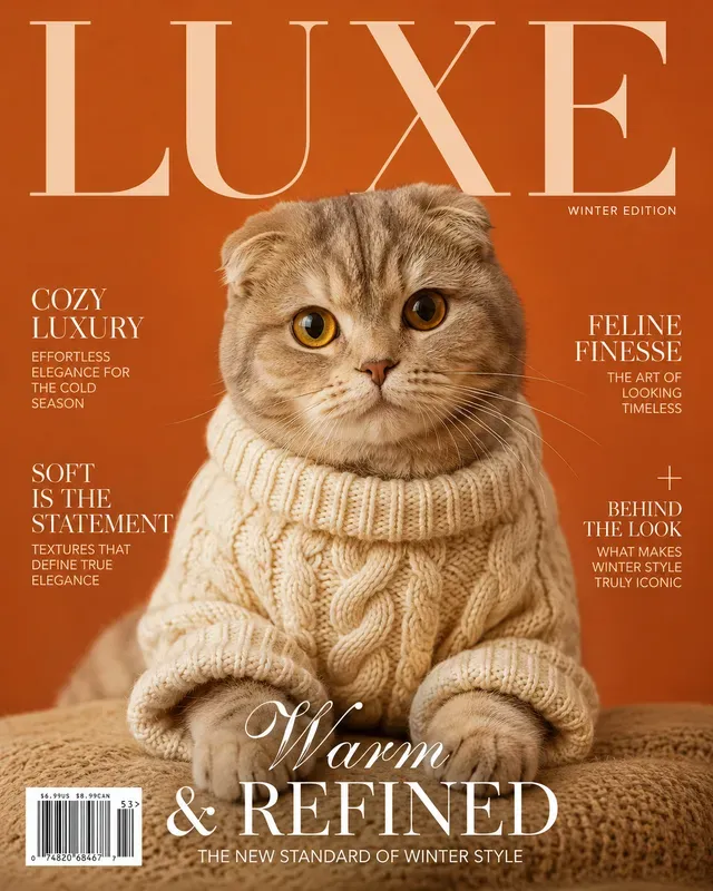 Luxury Animal Vogue Covers