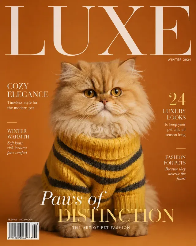 Luxury Animal Vogue Covers