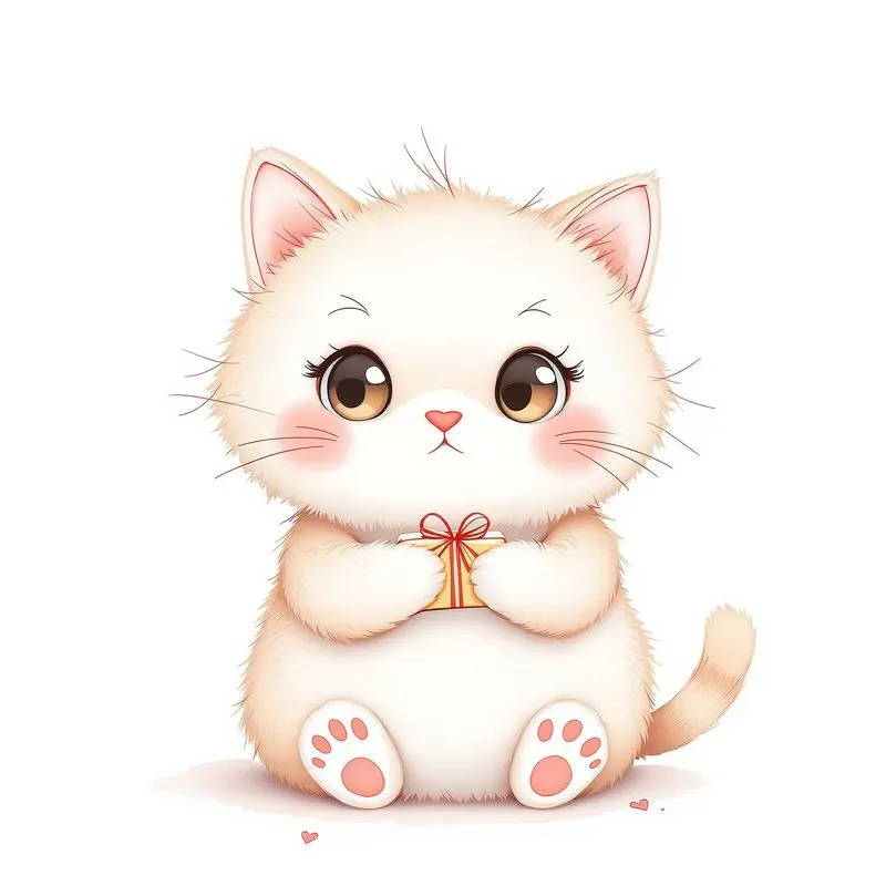 Cute Watercolor Animal Characters