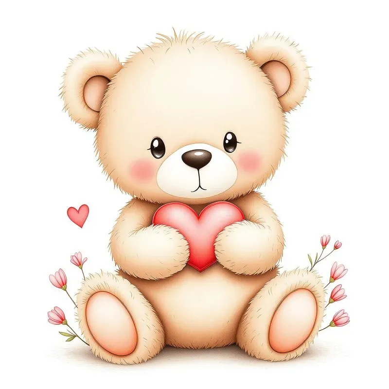 Cute Watercolor Animal Characters