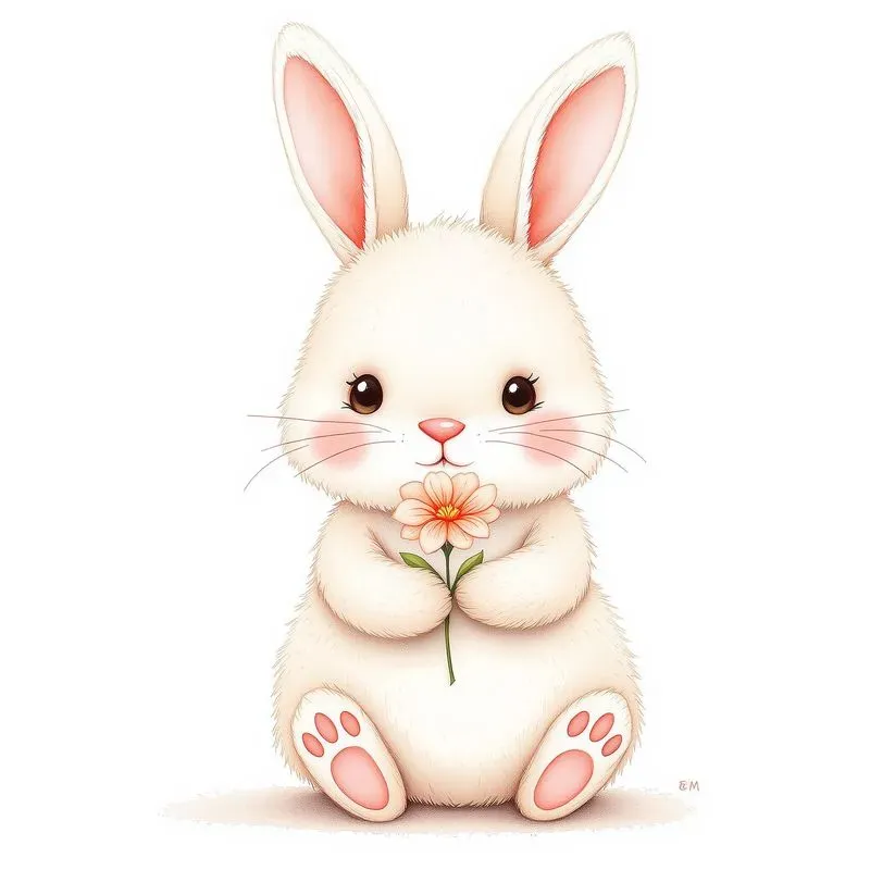 Cute Watercolor Animal Characters