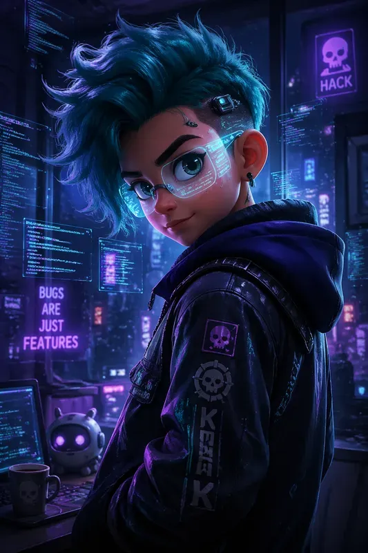 Cyberpunk Pixar Character Makers