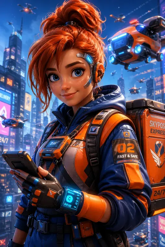 Cyberpunk Pixar Character Makers