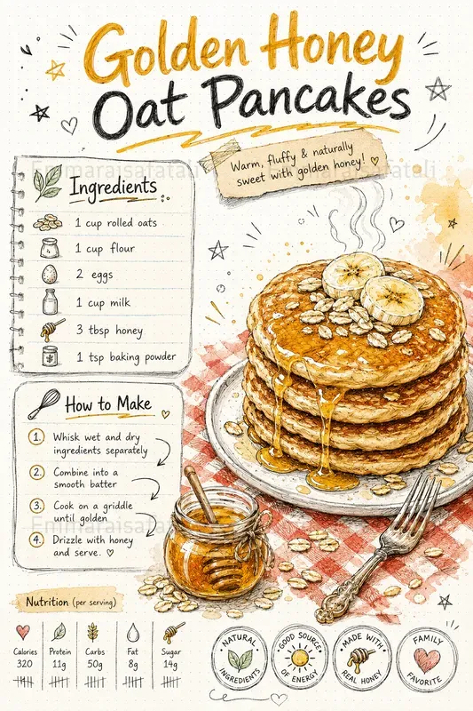 Recipe Infographic Poster Generator
