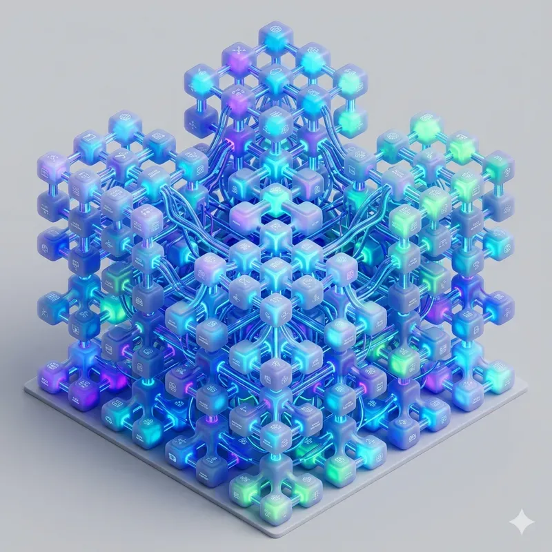 B2b Isometric UI Abstract Metaphors