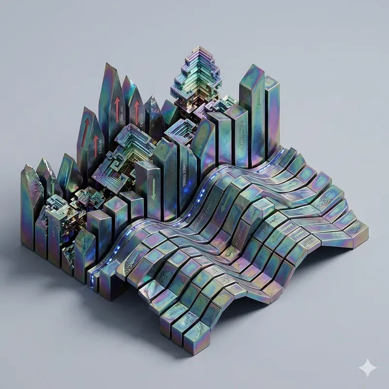 B2b Isometric UI Abstract Metaphors