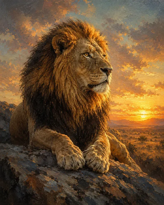 Wildlife Safari Animal Art