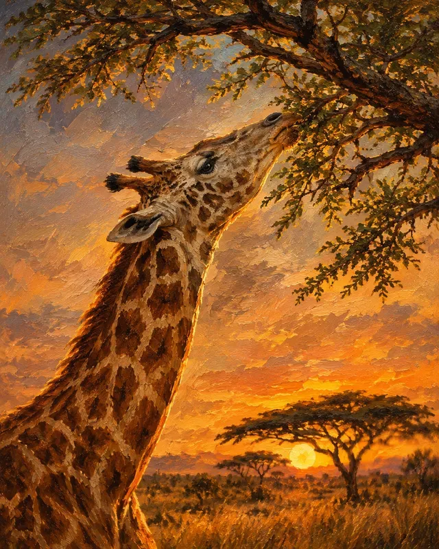 Wildlife Safari Animal Art