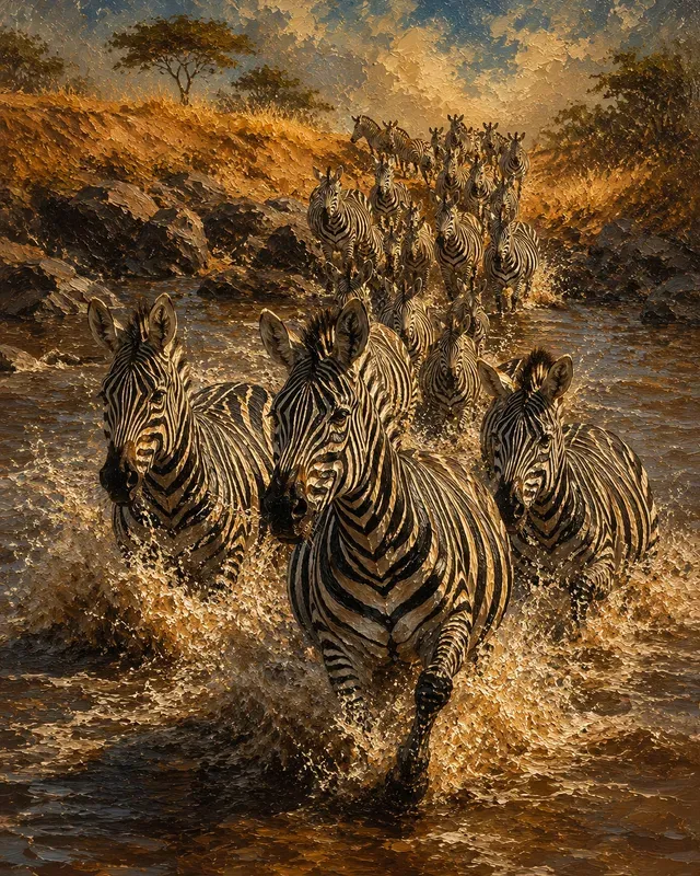Wildlife Safari Animal Art