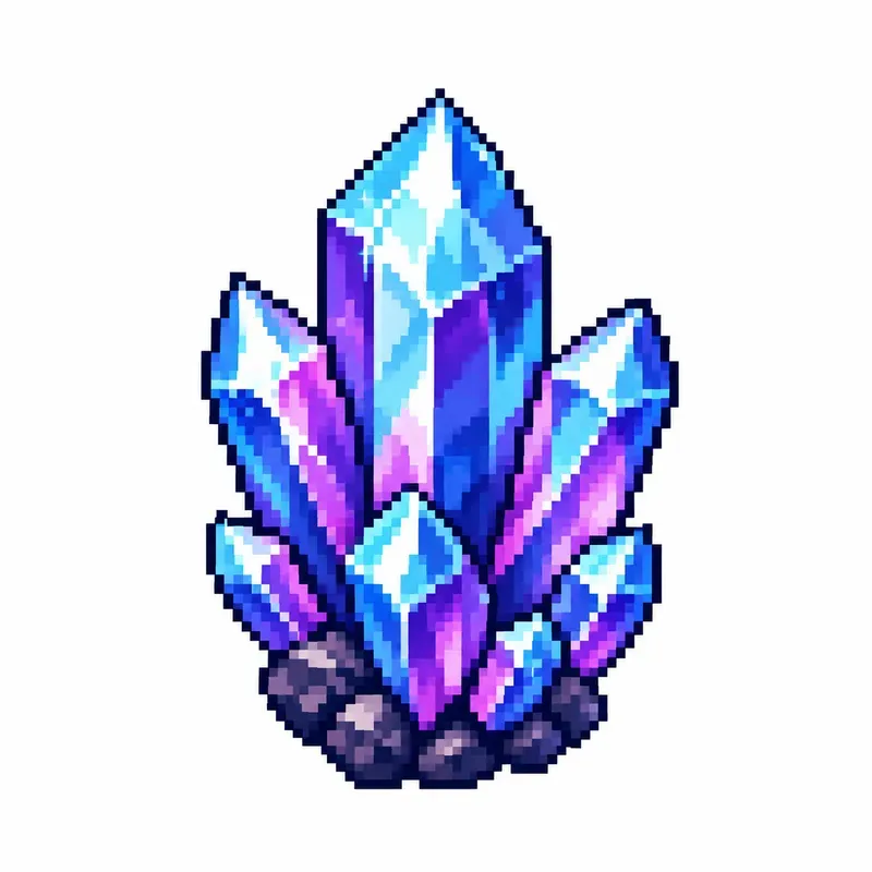Pixel Art Style 16 Bit RPG Fantasy Icons