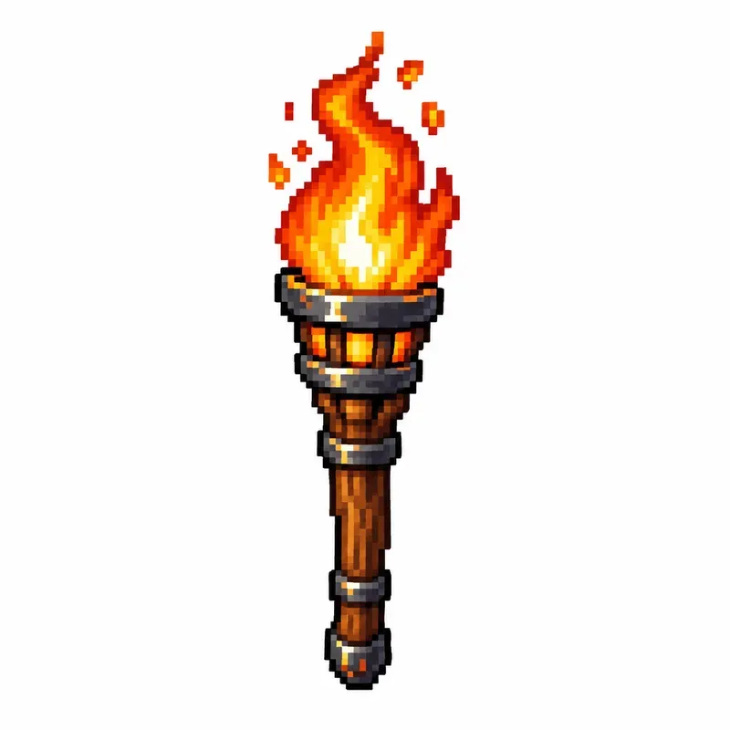 Pixel Art Style 16 Bit RPG Fantasy Icons