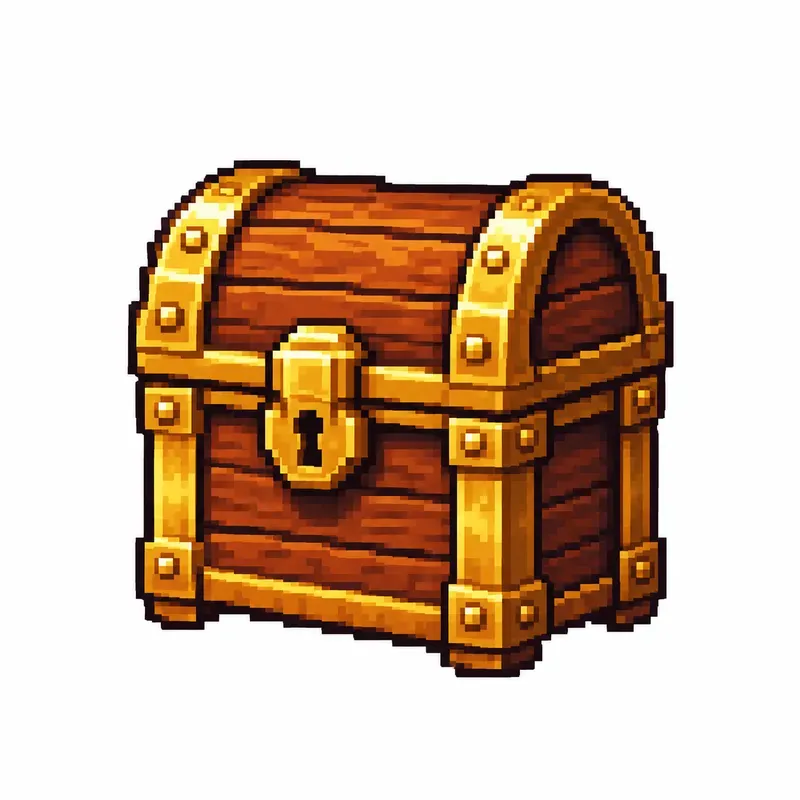 Pixel Art Style 16 Bit RPG Fantasy Icons