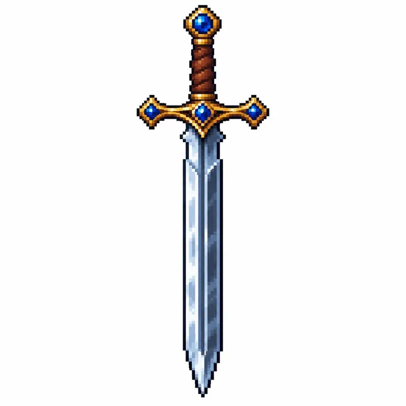 Pixel Art Style 16 Bit RPG Fantasy Icons