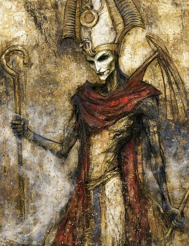 Egyptian Mythology Junk Journal Art Pages