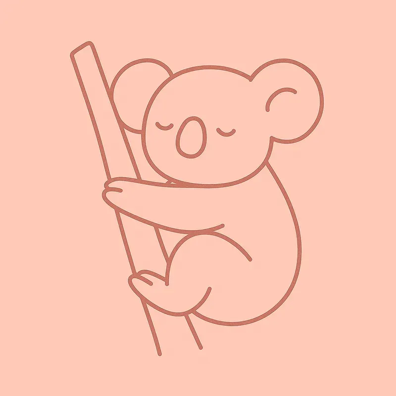Minimal Pastel Animal Stickers Clean L