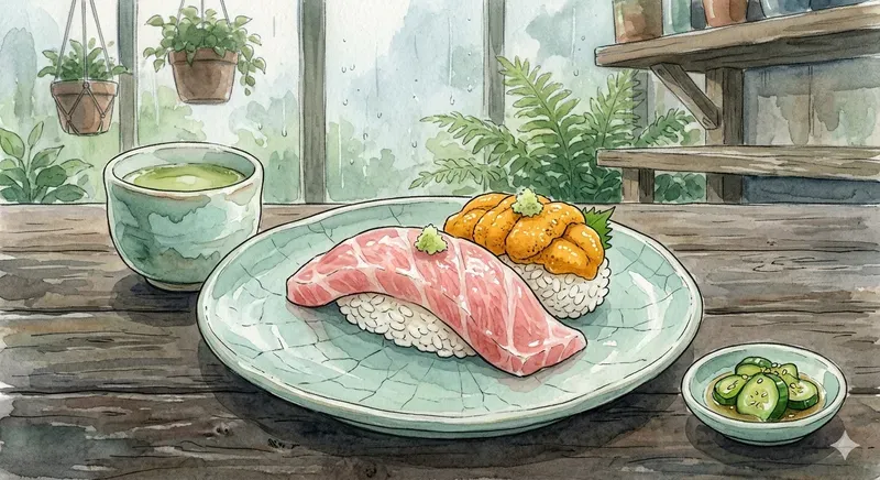 Lofi Ghibli Food Dreamy Watercolors