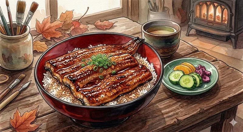 Lofi Ghibli Food Dreamy Watercolors