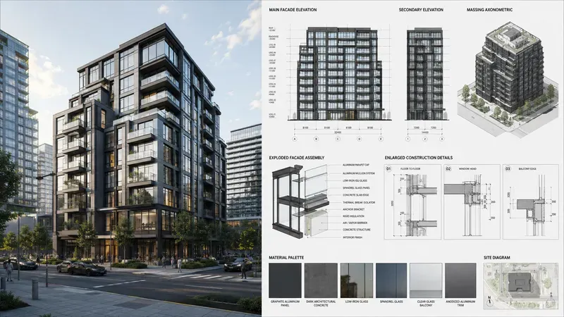 Residential Facade Design System Gens