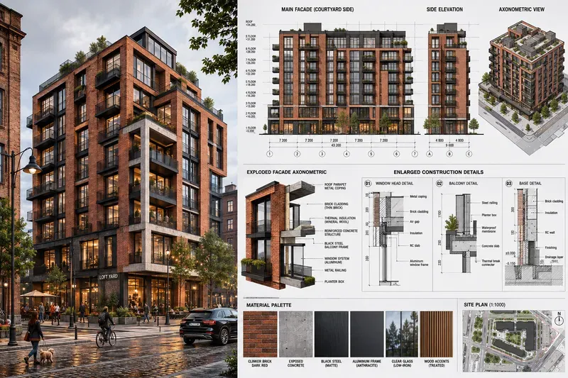 Residential Facade Design System Gens