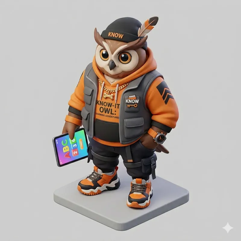 3D Isometric Brand Mascot Assets