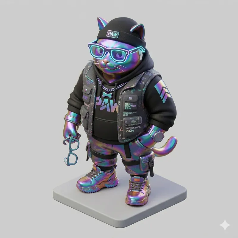 3D Isometric Brand Mascot Assets
