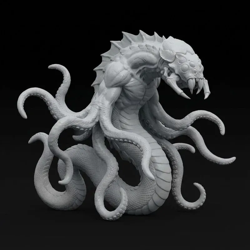 3D Modular Chimera Sculpt Generator