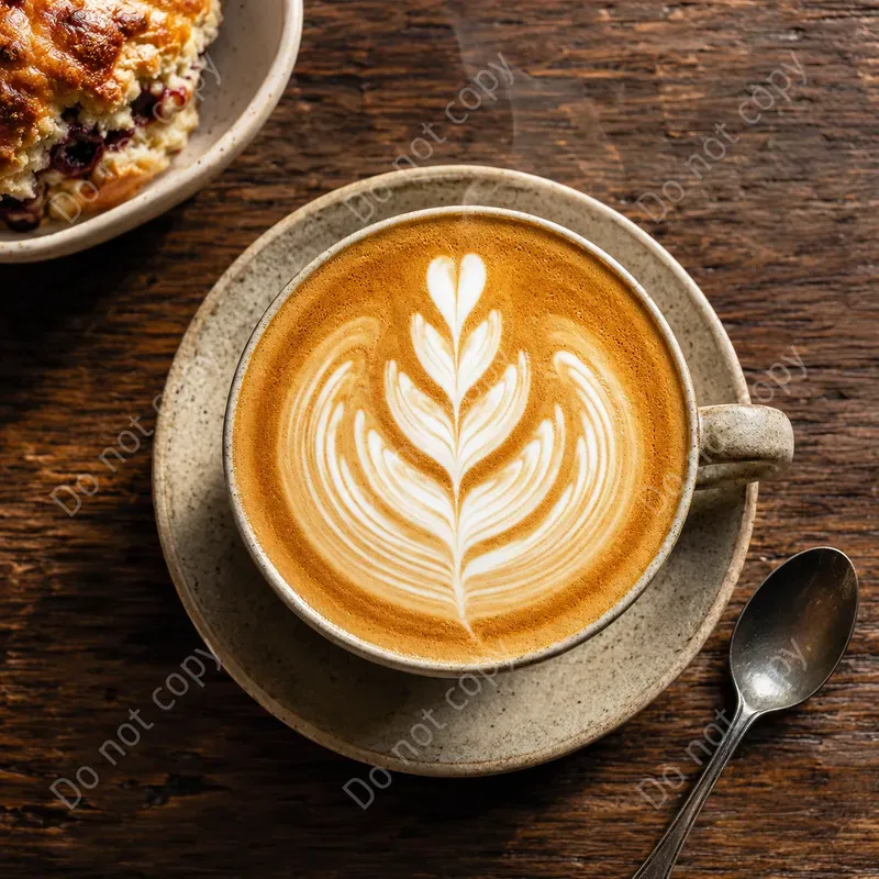 Latte Art Coffee Photos