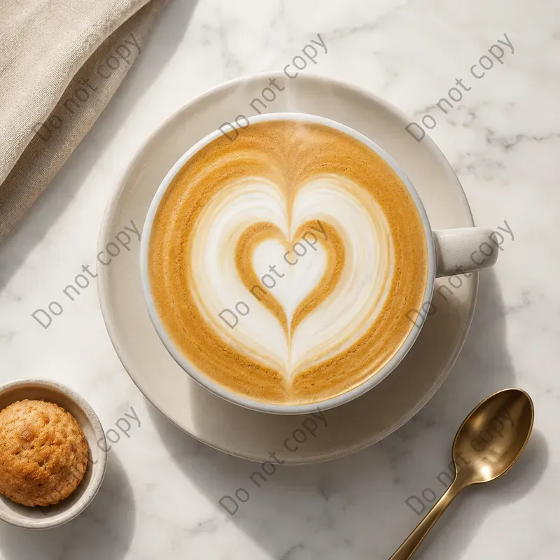 Latte Art Coffee Photos