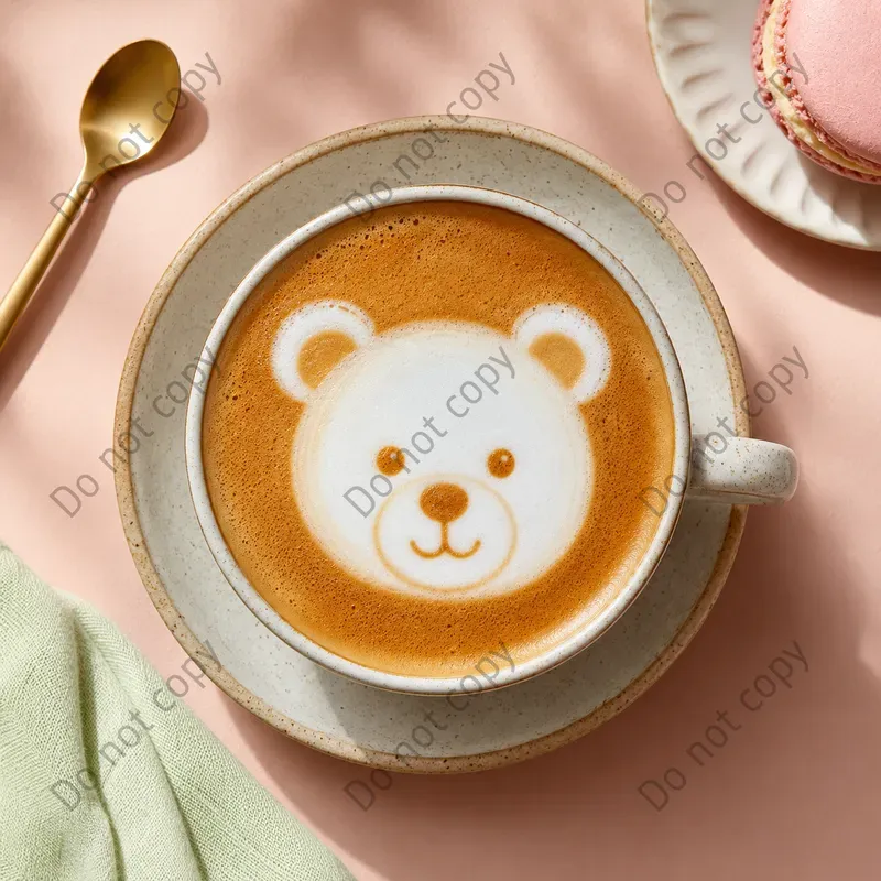 Latte Art Coffee Photos
