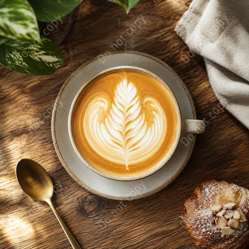 Latte Art Coffee Photos