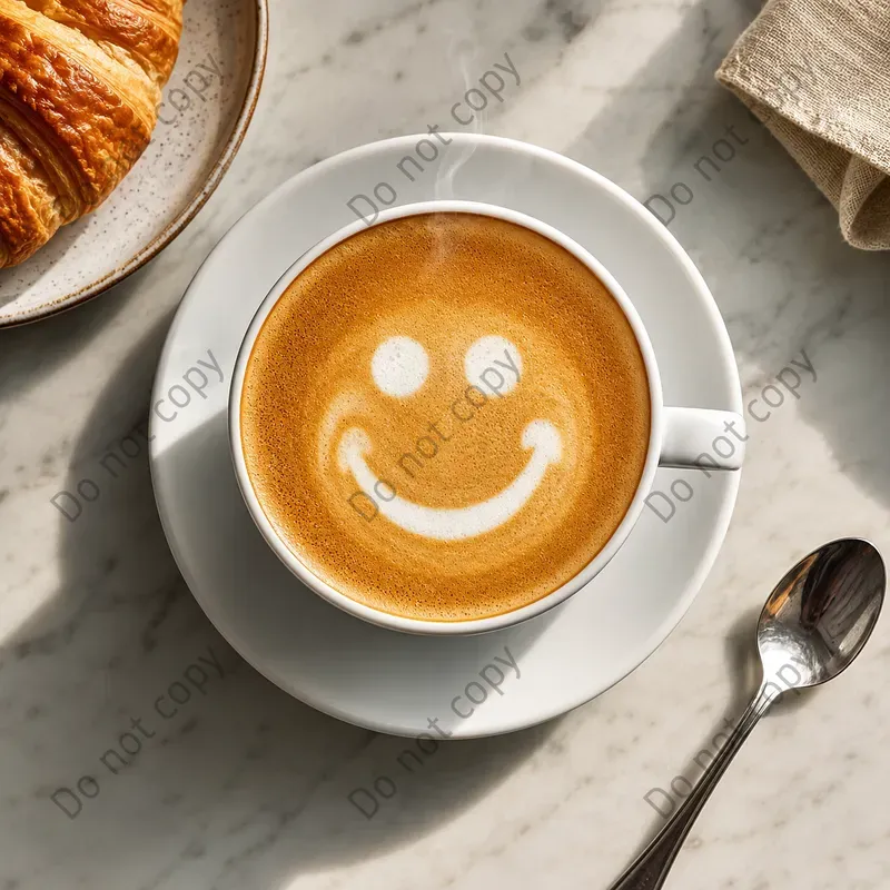 Latte Art Coffee Photos