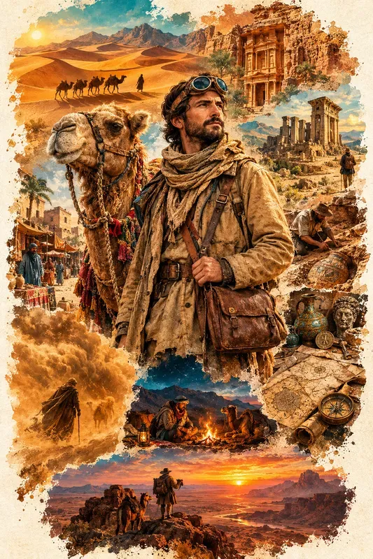 Cinematic Hero Story Collages