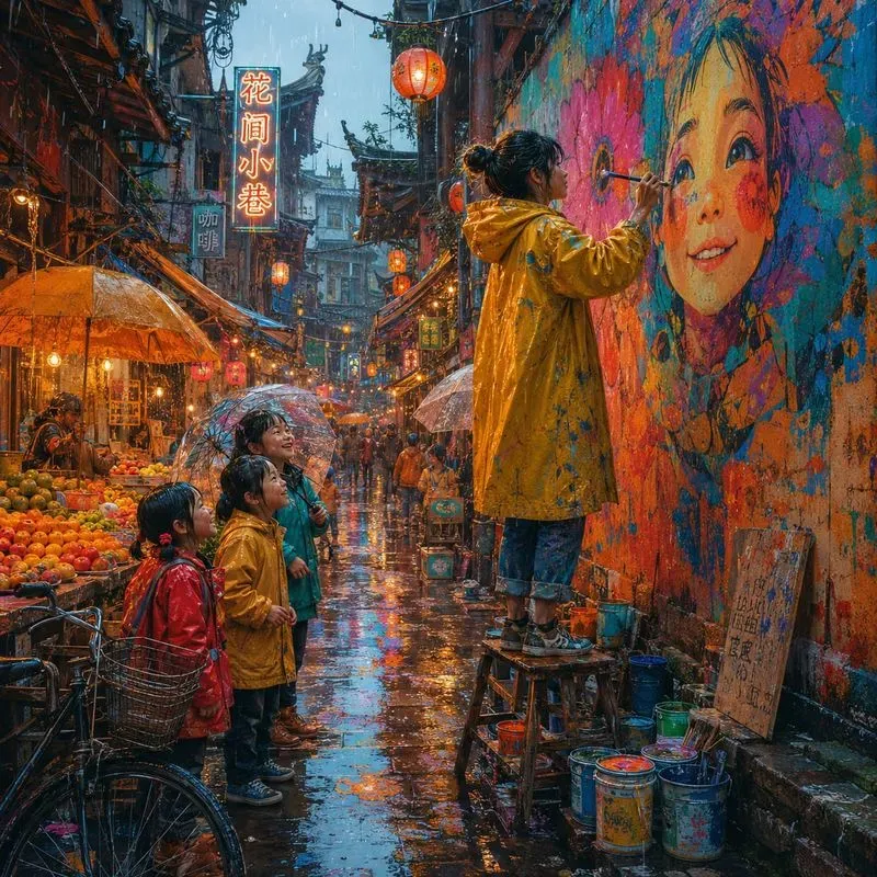 Colorful Cinematic Urban Storytellings