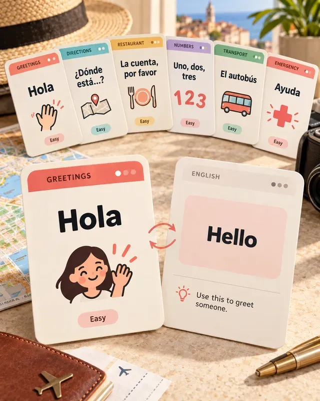 Educational Flashcard Learning Sets