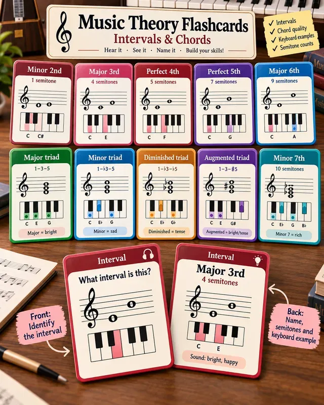 Educational Flashcard Learning Sets