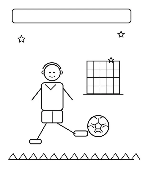 Kdp Kids Soccer Coloring Pages
