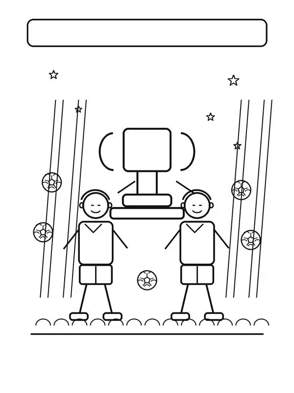 Kdp Kids Soccer Coloring Pages