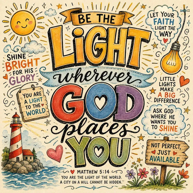 Christian Gratitude Typography Art