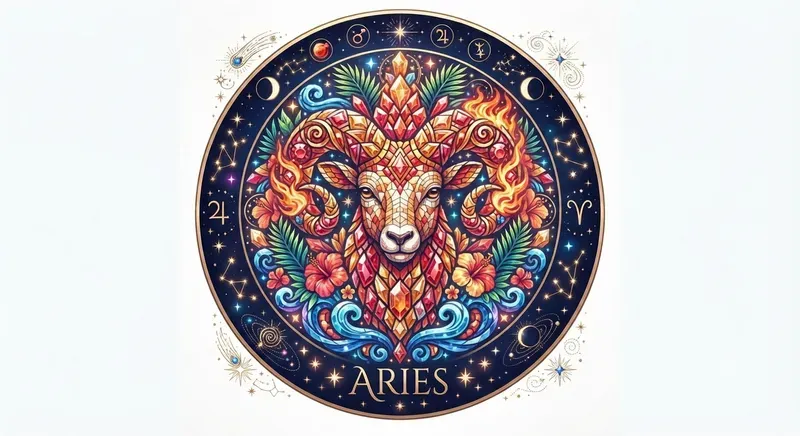 Vibrant Zodiac Sign Celestial Art Designs
