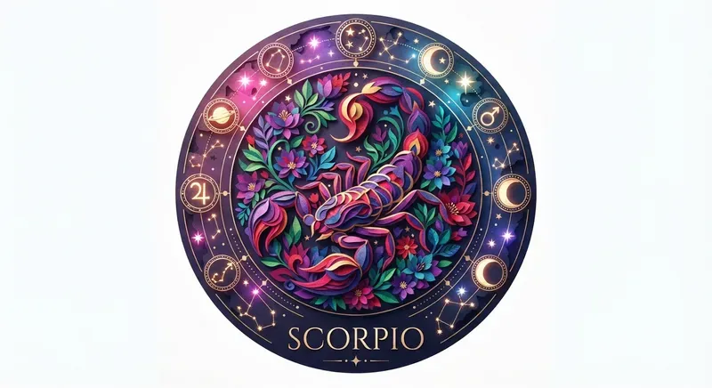 Vibrant Zodiac Sign Celestial Art Designs