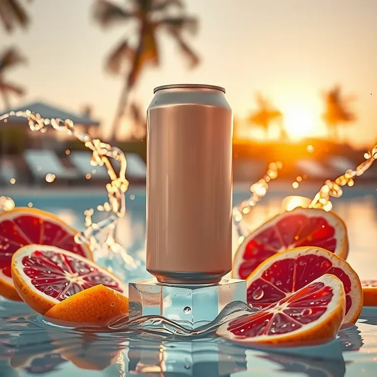 Commercial Beverage Canned Drinks